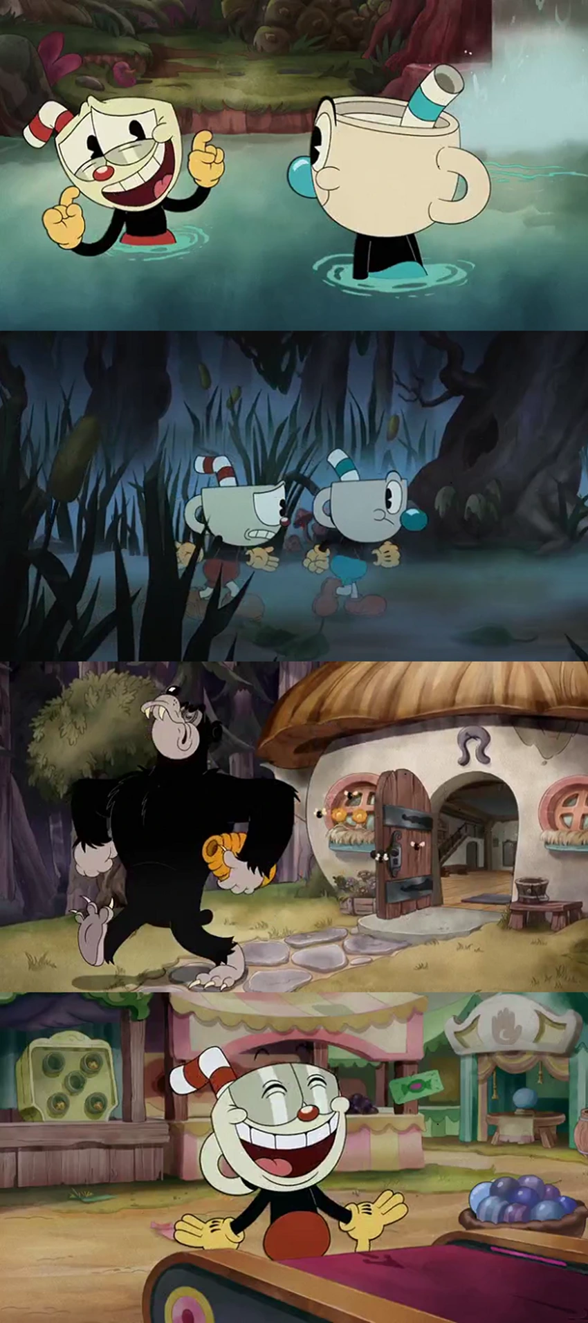 Download The Cuphead Show | 2022 | (Season 1-2-3) | Complete (Dual Audio) | {Hindi-English} | Netflix Original Web Series | 480p 720p 1080p