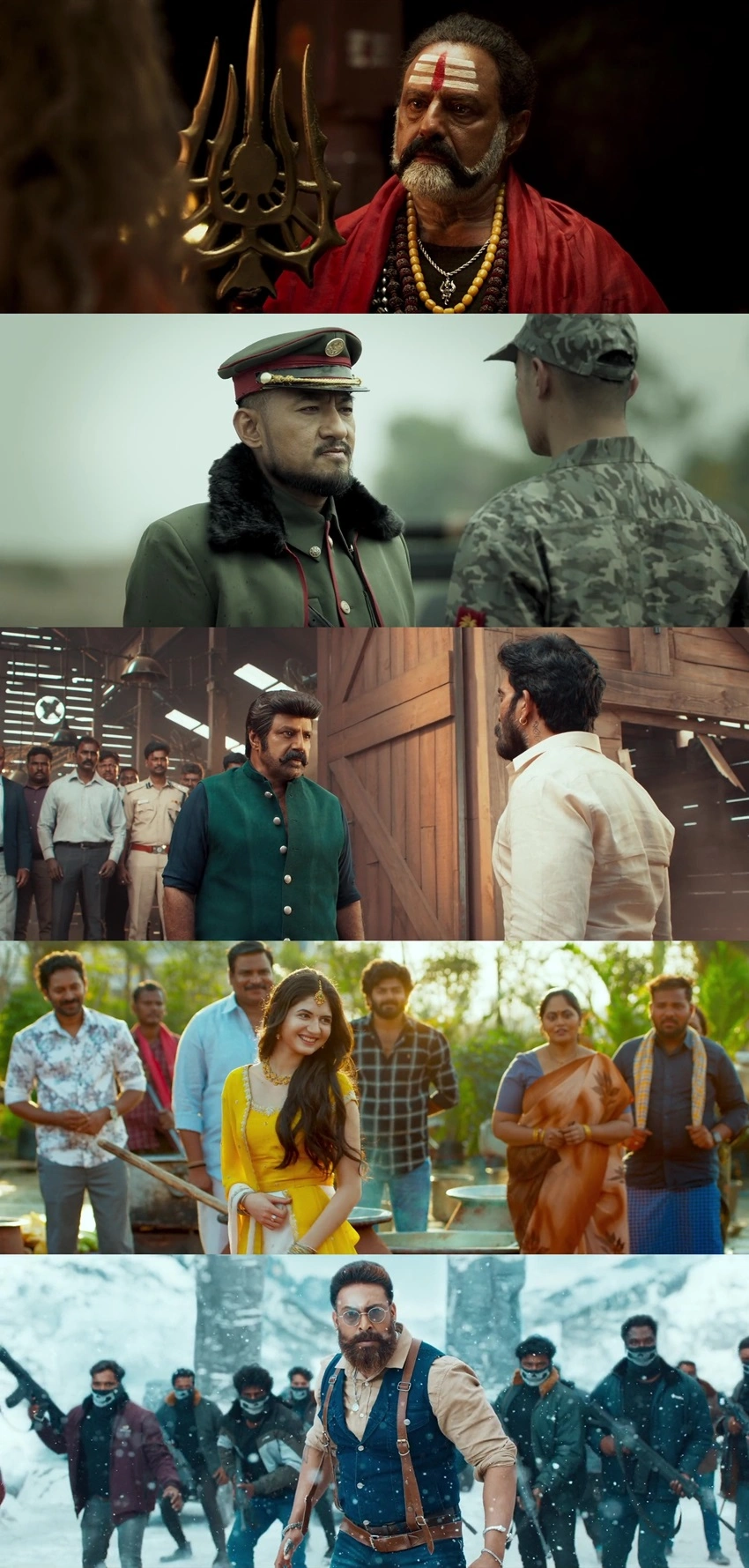Download Akhanda 2 - Thaandavam 2025 Hindi & Telugu Netflix WEB-DL 480p 720p 1080p