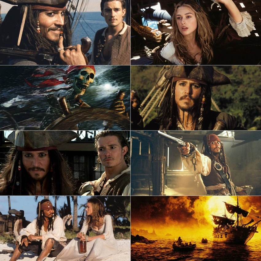 Download Pirates of the Caribbean: The Curse of the Black Pearl (2003) Hindi & English BluRay 480p 720p 1080p
